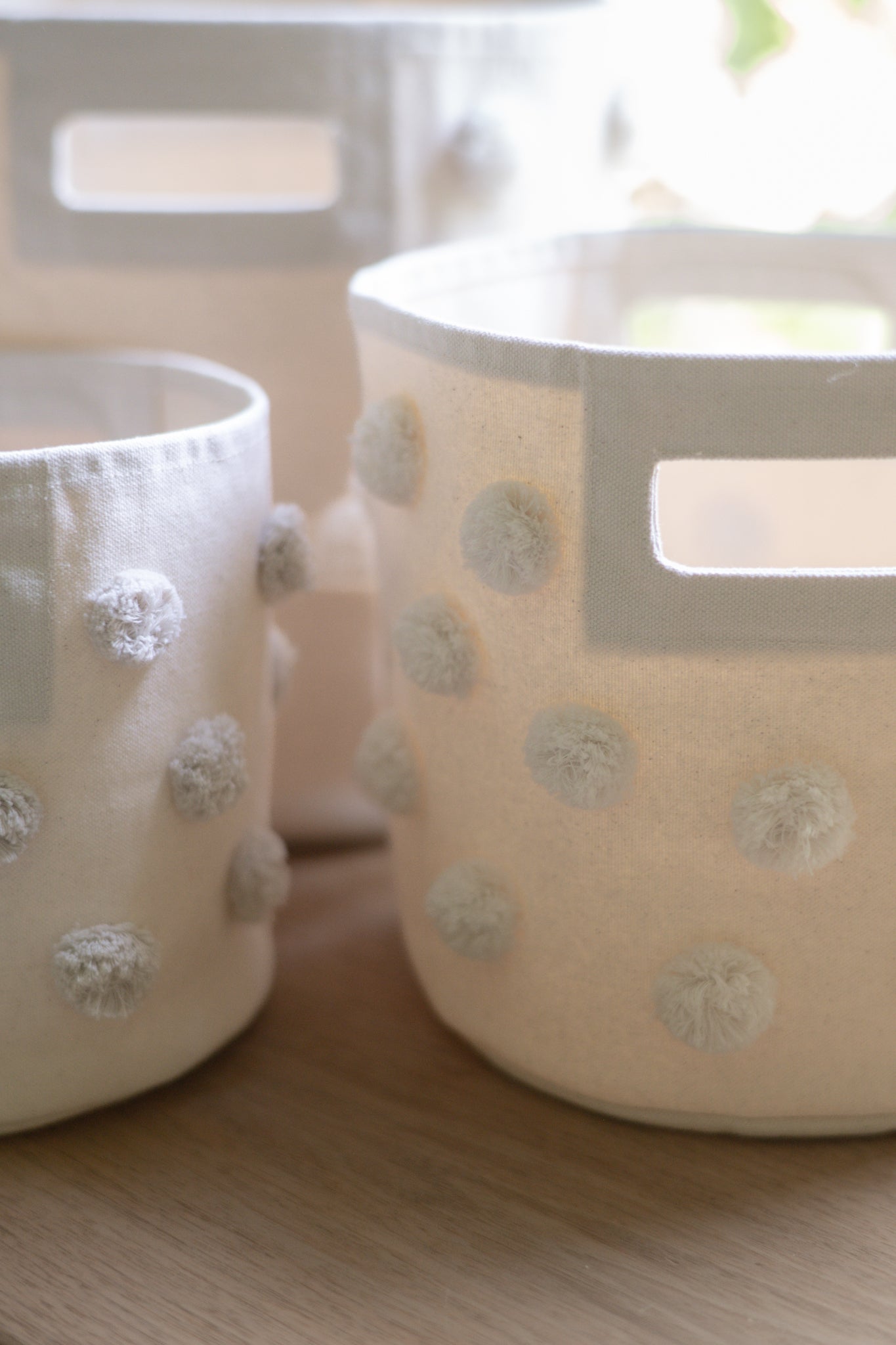 Pom Pom Storage Set - Natural