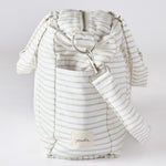 Weekender Bag - Stripes Away Pebble Grey