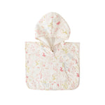 Hooded Poncho Towel - Sea Bloom