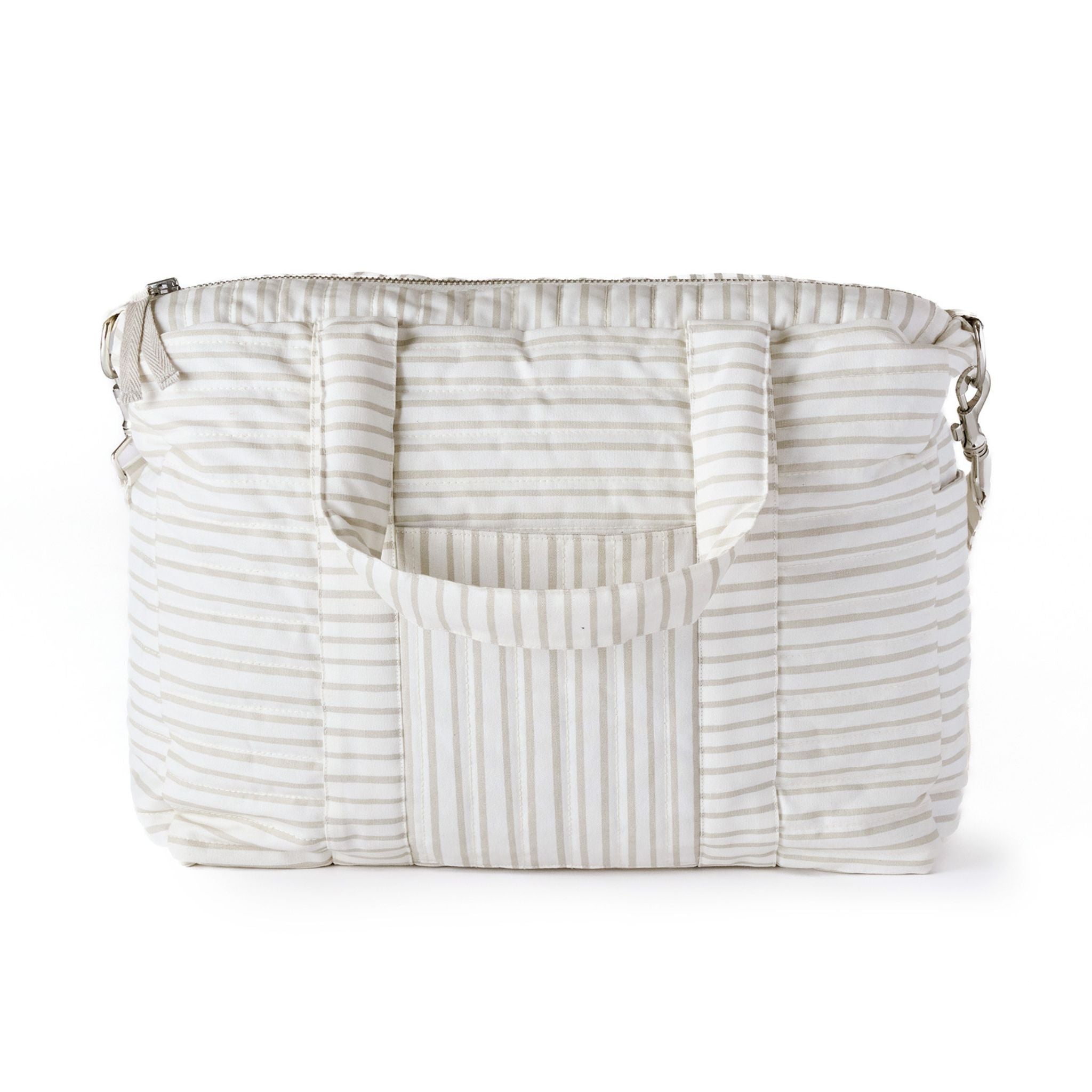 Weekender Bag - Stripes Away Pebble Grey