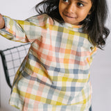 Pehr-Water Repellent Baby Smock-Picnic-2