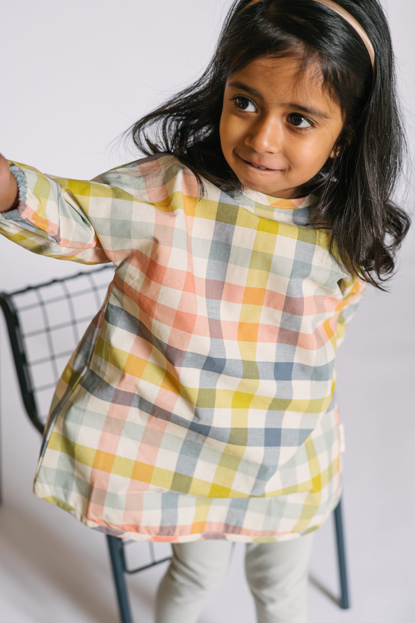 Pehr-Water Repellent Baby Smock-Picnic-2
