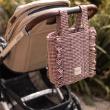 Pehr-Bucket Stroller Organizer Set-Mulberry-3