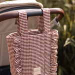 Pehr-Bucket Stroller Organizer Set-Mulberry-4