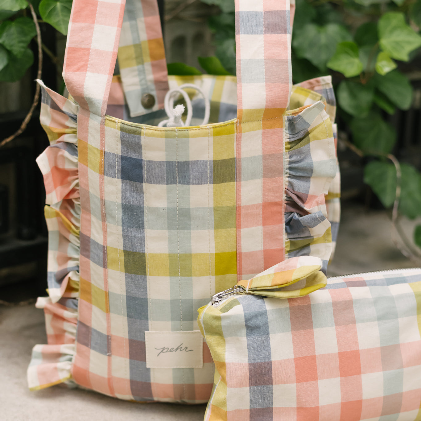 Pehr-Bucket Stroller Organizer Set-Picnic-3