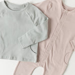 Pehr-Essentials Romper-Pale Pink-5