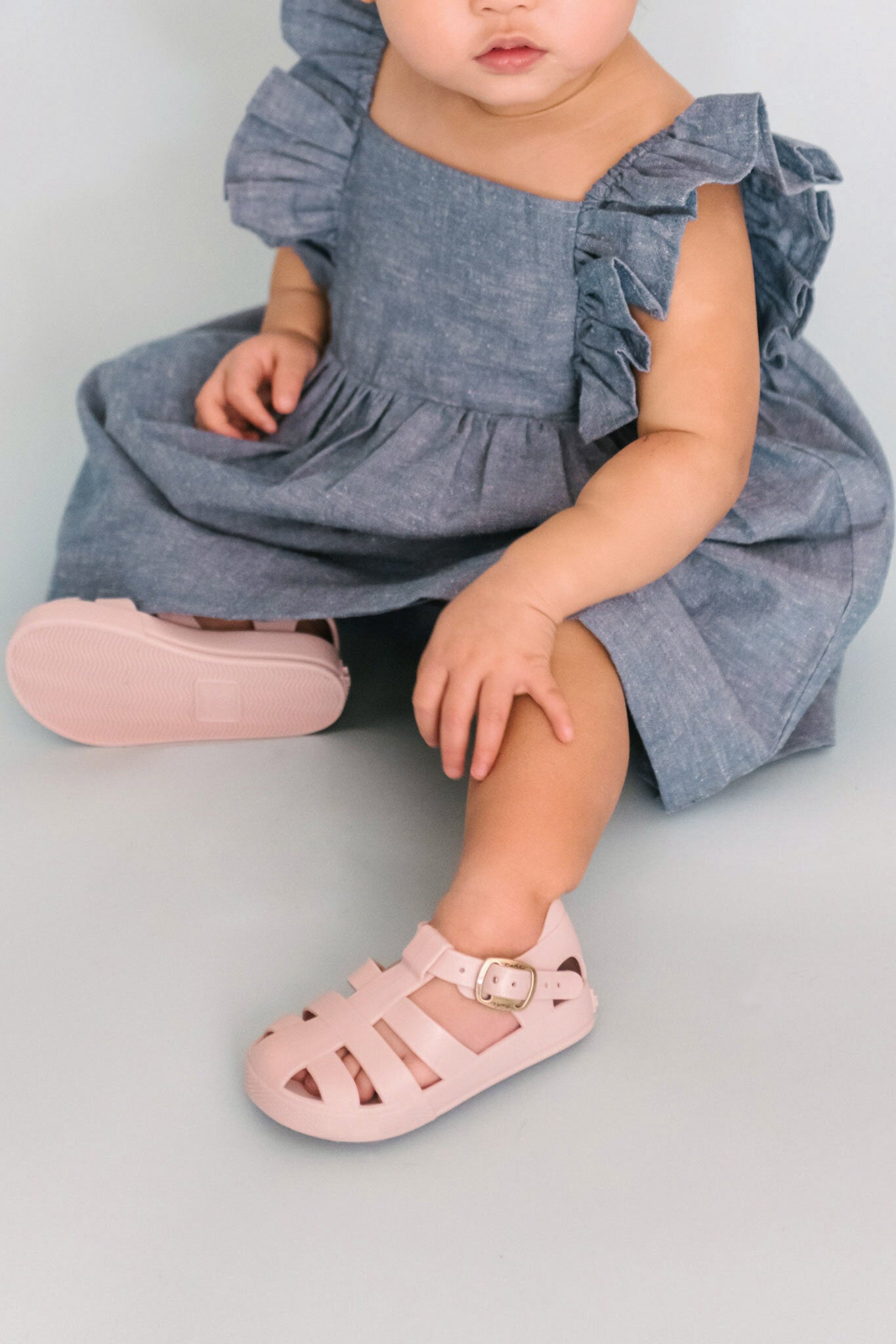Pehr-Fisherman Sandal-Powder Pink-3