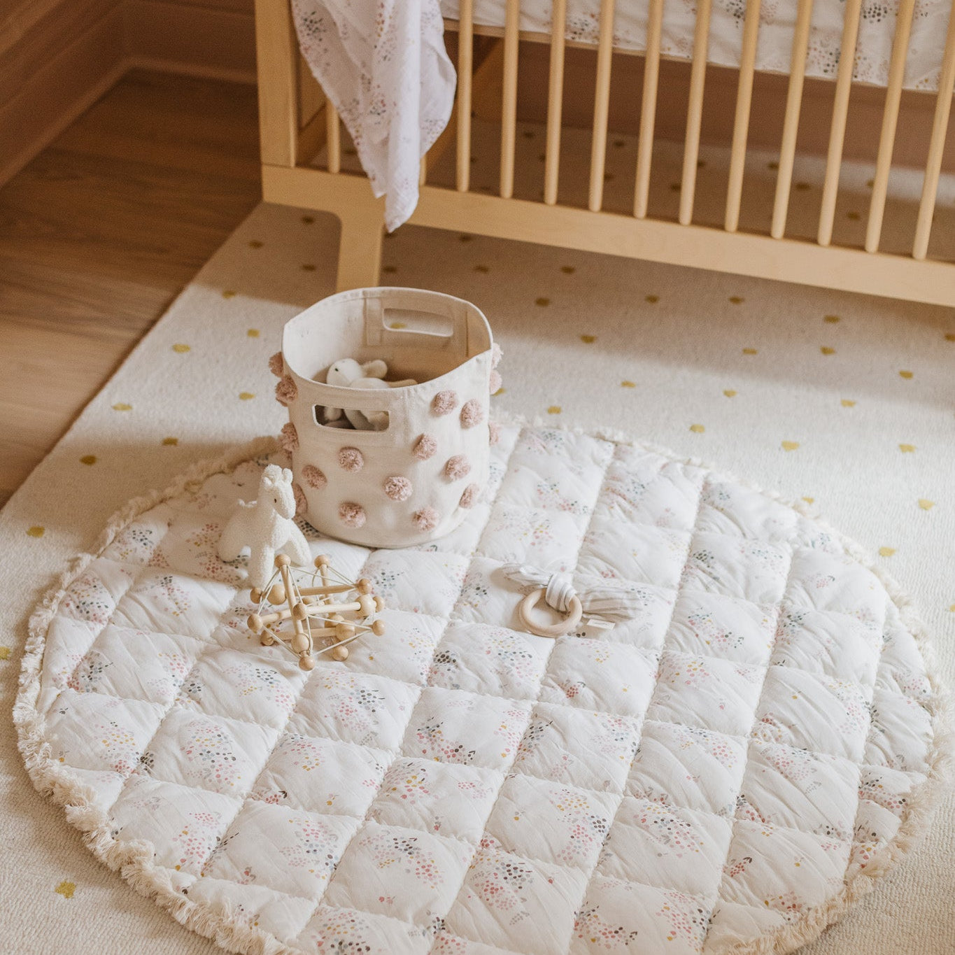 Pehr-Baby Play Mat-Flower Patch-4