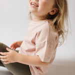 Pehr-Garment Dye T-shirt-Soft Peony-Toddler-2