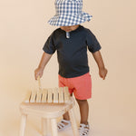Pehr-Garment Dye T-shirt-Ink Blue-Toddler-4