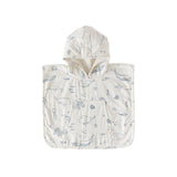 Pehr - Hooded Poncho Towel - Life Aquatic - Toddler-5