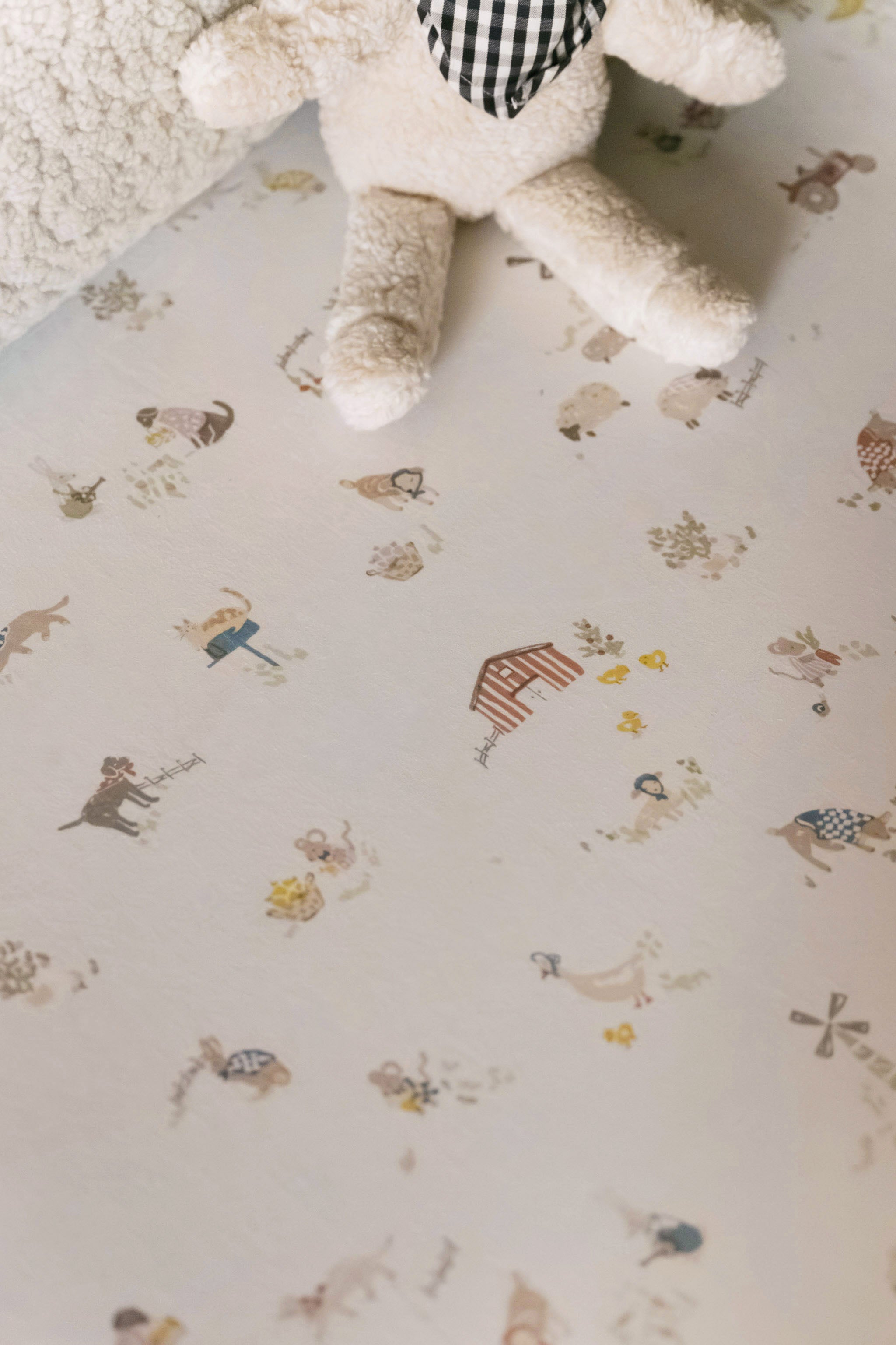 Pehr-Crib Sheet-On the Farm-3