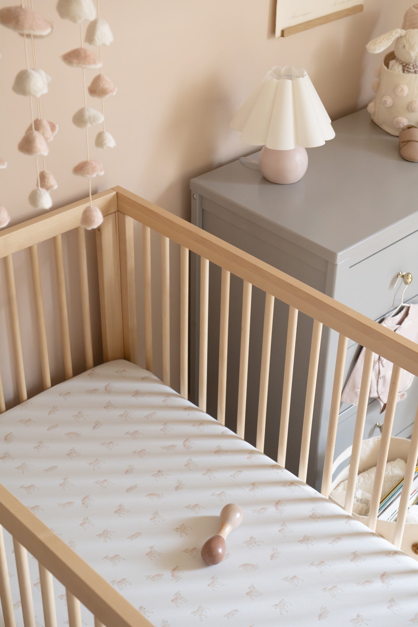 Pehr-Crib Sheet-Dear Lamb-3