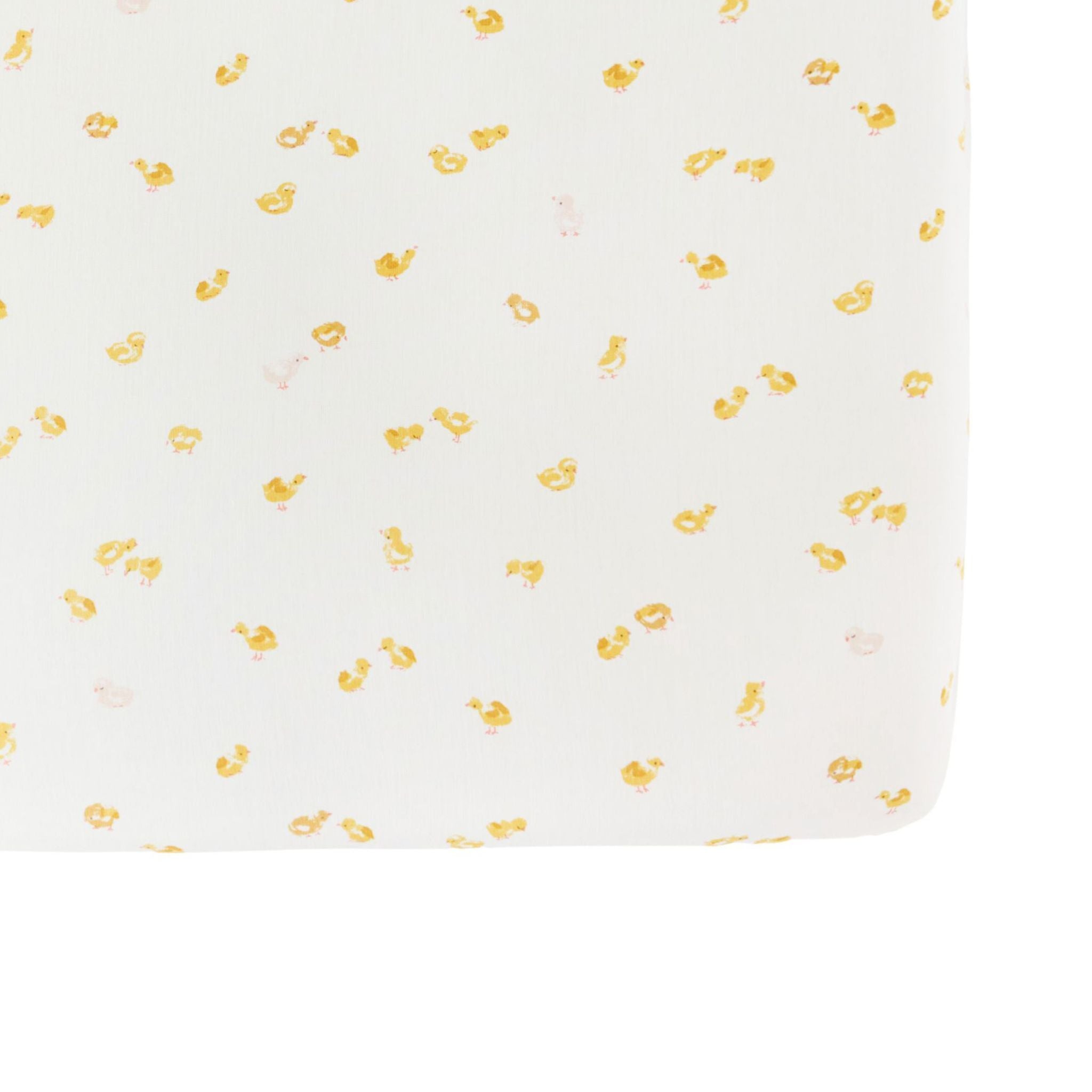 Pehr-Crib Sheet-Cheerful Chick-1