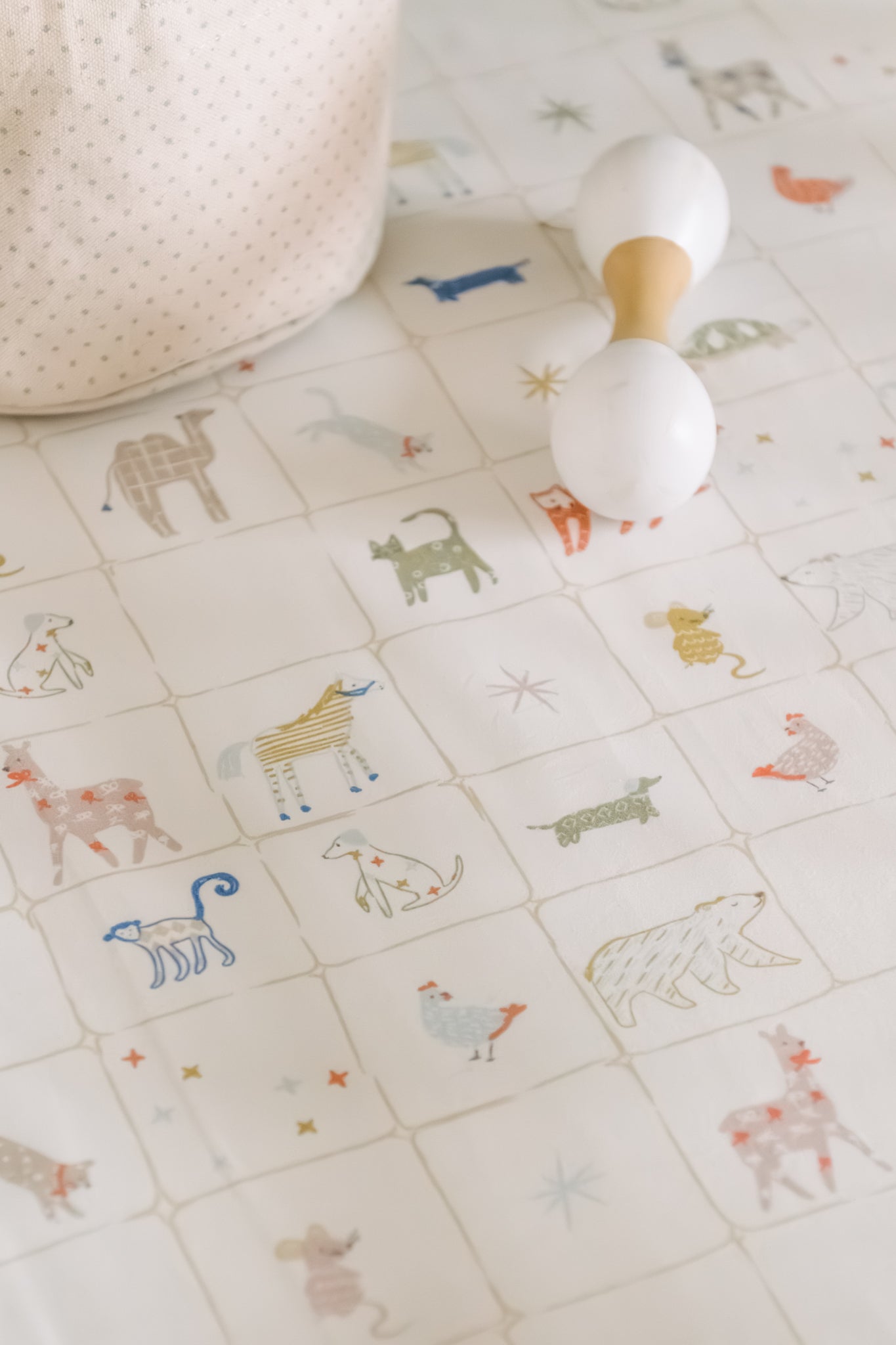 Crib Sheet - Animal Shuffle