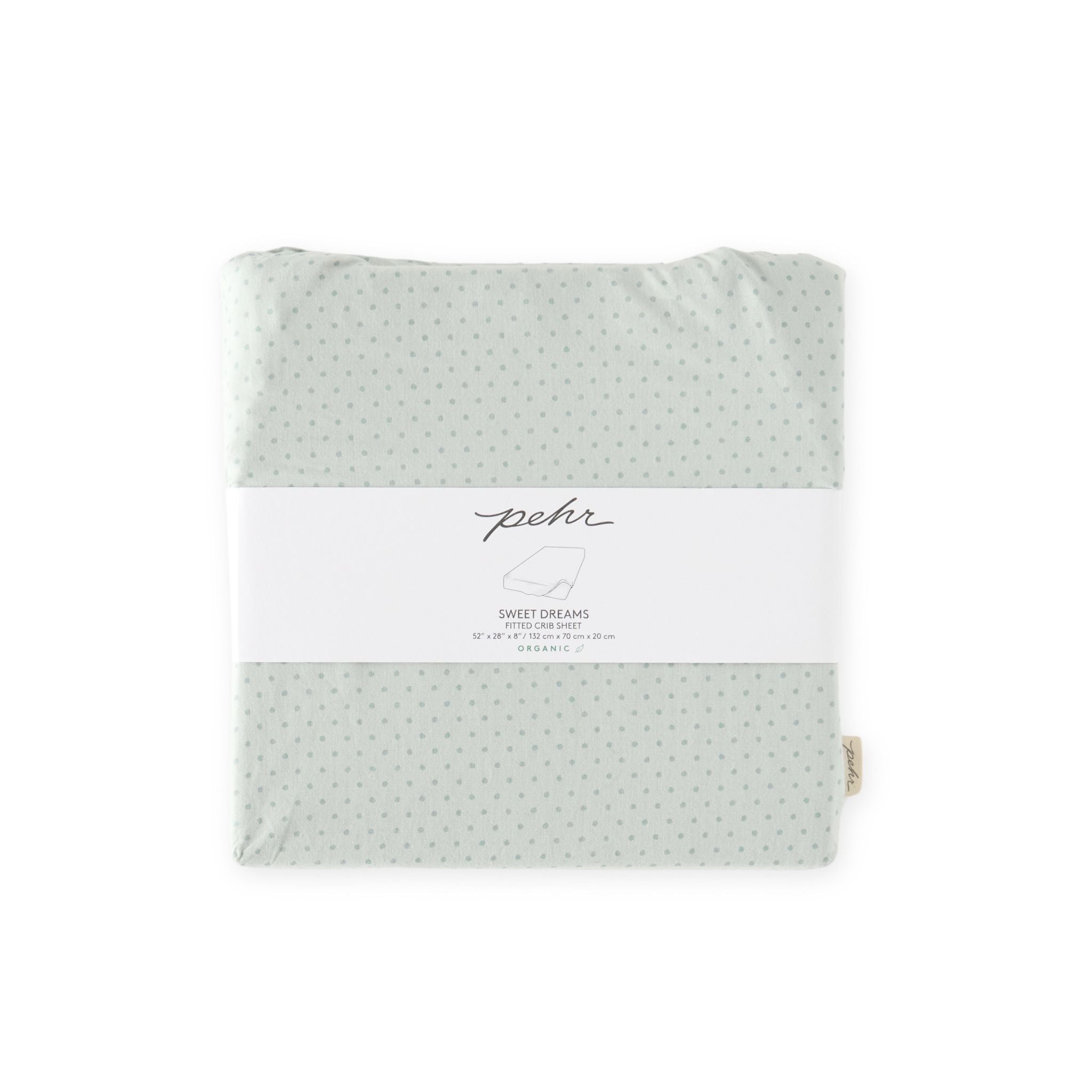 Pehr-Pin Dot Crib Sheet- Pin Dot Sea-8
