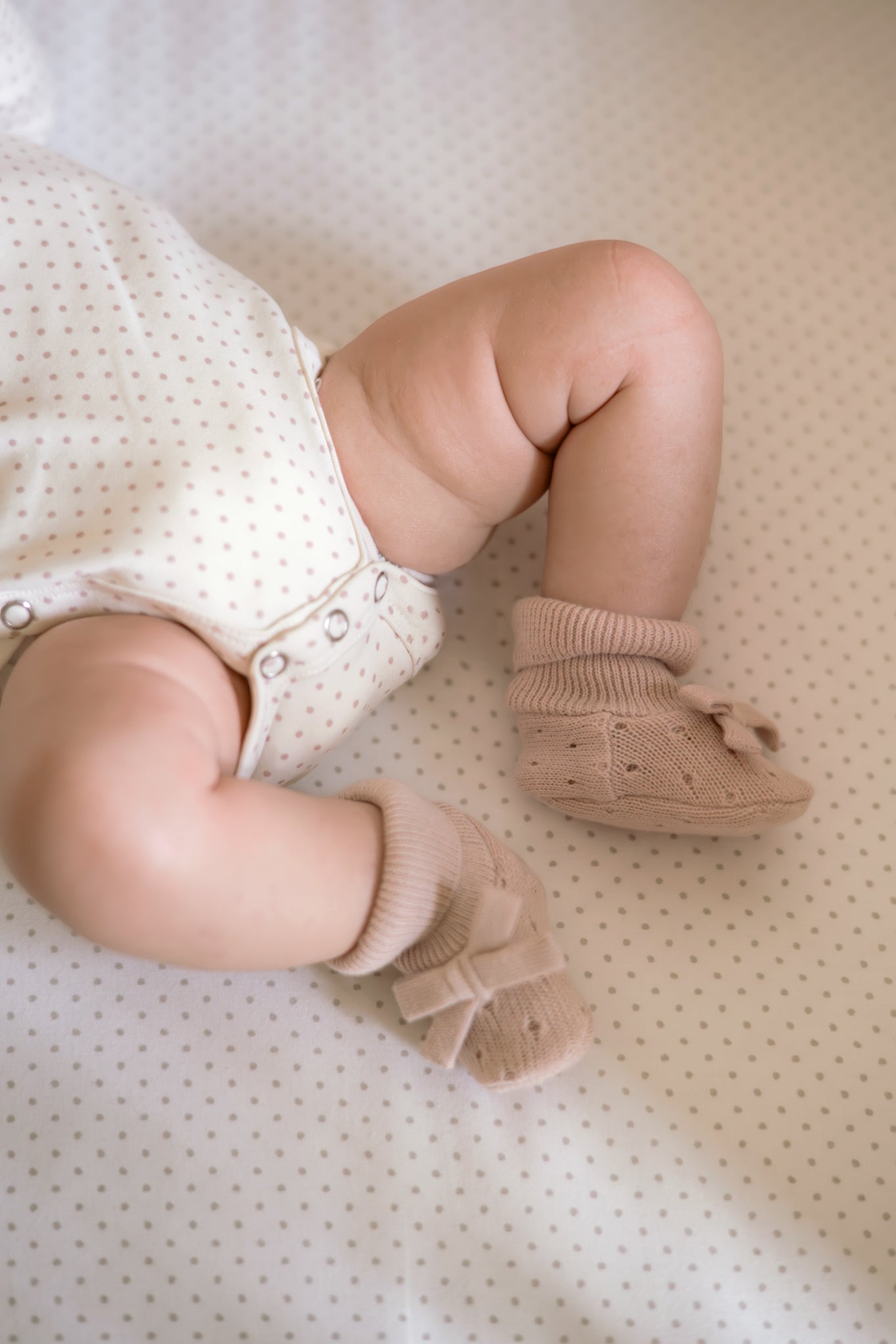 Pehr-Pin Dot Crib Sheet- Pin Dot Pebble-4