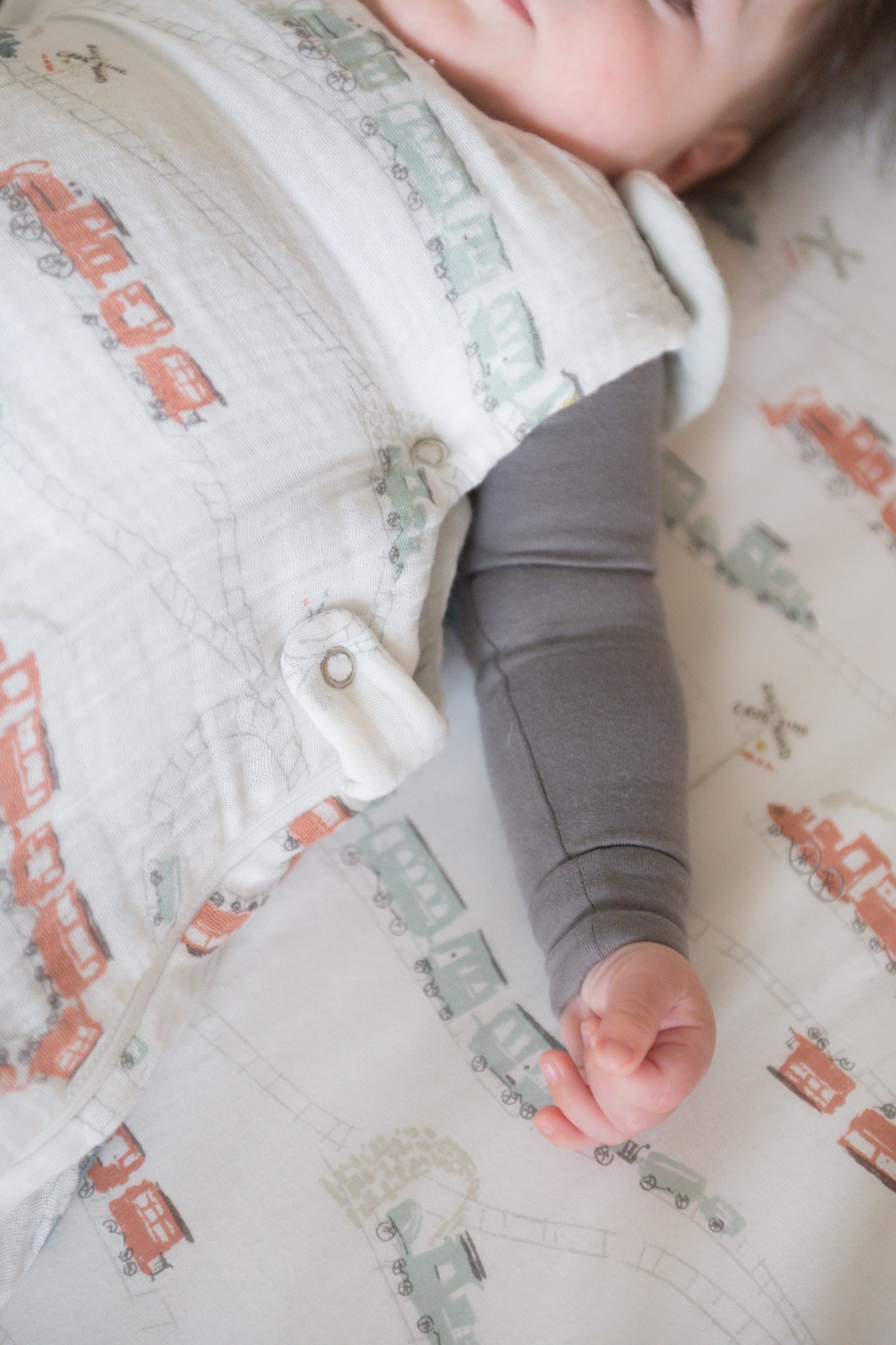 Pehr-1.7 TOG Sleep Bag- Locomotive-2