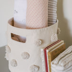 Pehr-Pin Dot Swaddle- Pin Dot Peony-2