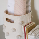 Pehr-Pin Dot Swaddle- Pin Dot Peony-2