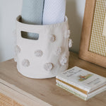 Pehr-Pin Dot Swaddle- Pin Dot Pebble-4