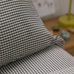 Pehr-Gingham Kids Bedding Sheet Set-Indigo-2