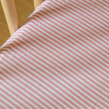 Pehr-Seersucker Crib Sheet-Anchor Red-3
