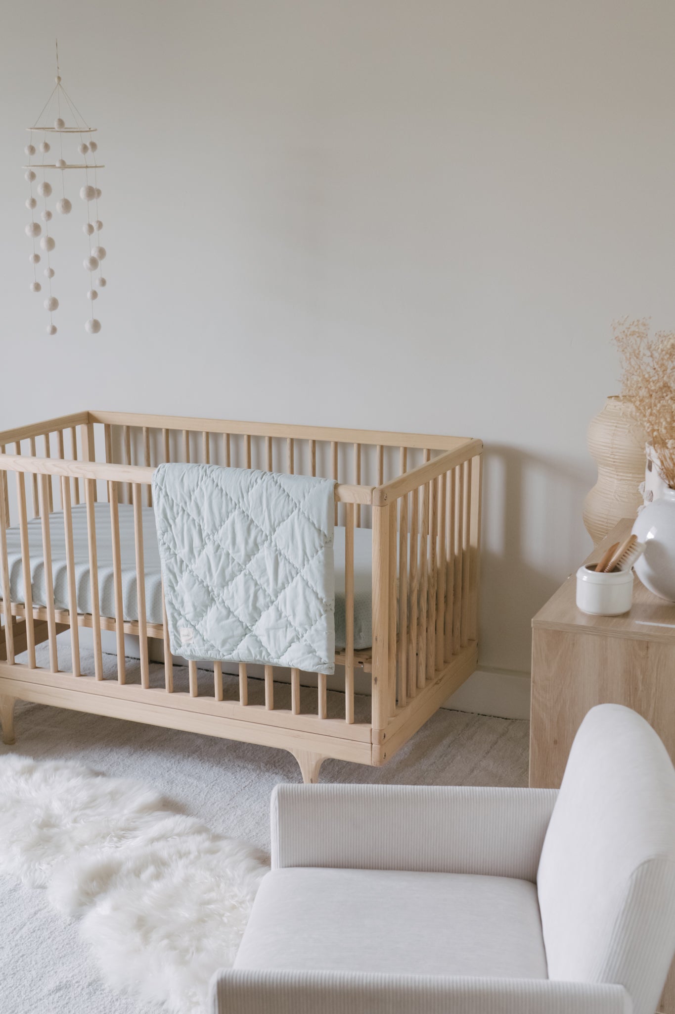 Pehr-Pin Dot Blanket- Pin Dot Sea-4