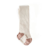 Pehr-Ribbed Tights with Grips-Natural