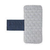 Pehr-Striped On the Go Portable Changing Pad-Stripes Away Ink Blue-2