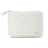 Pehr-On The Go Pouch-Stripes Away Pebble Grey-1