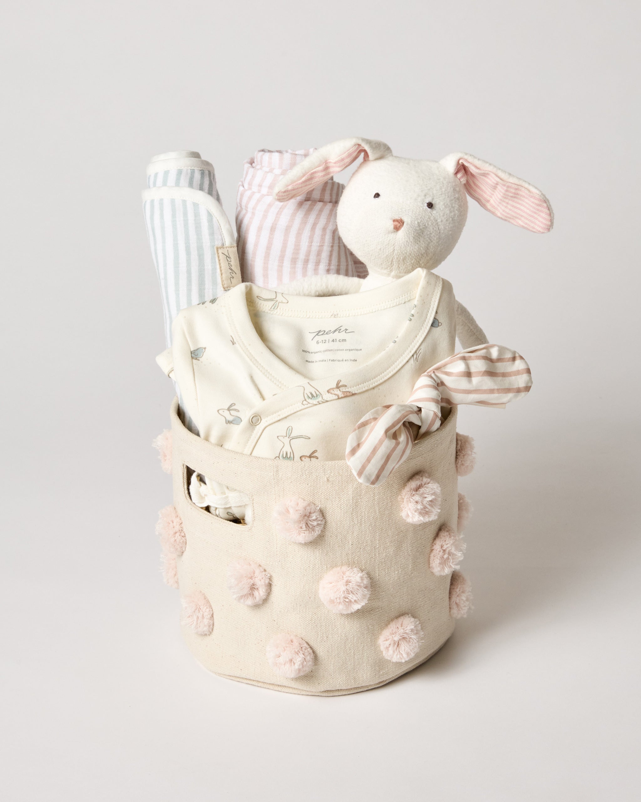 Pehr-Pom Pom Basket-Mini-Blush-5