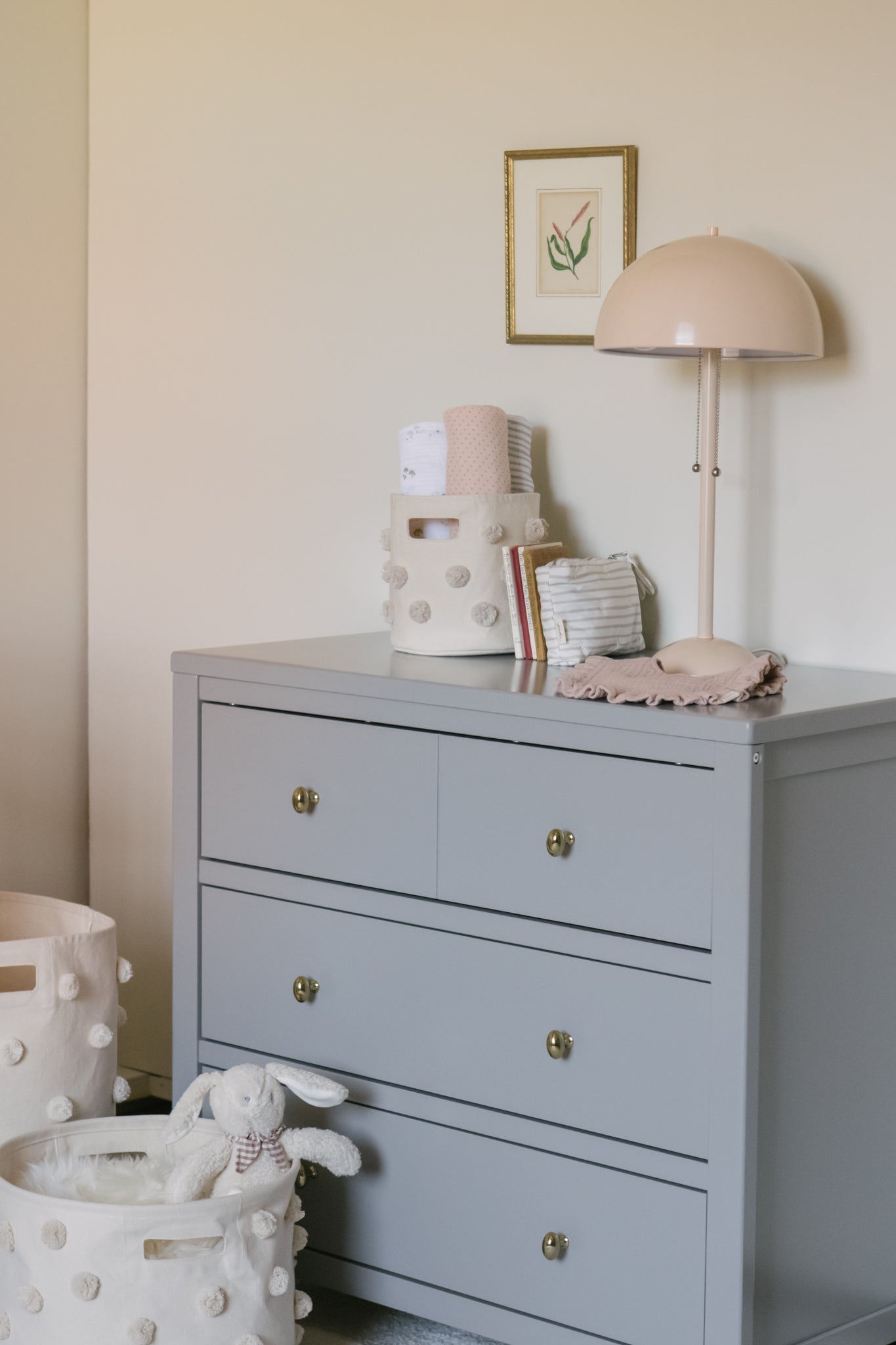 Pehr-Pom Pom Basket-Mini-Grey-5