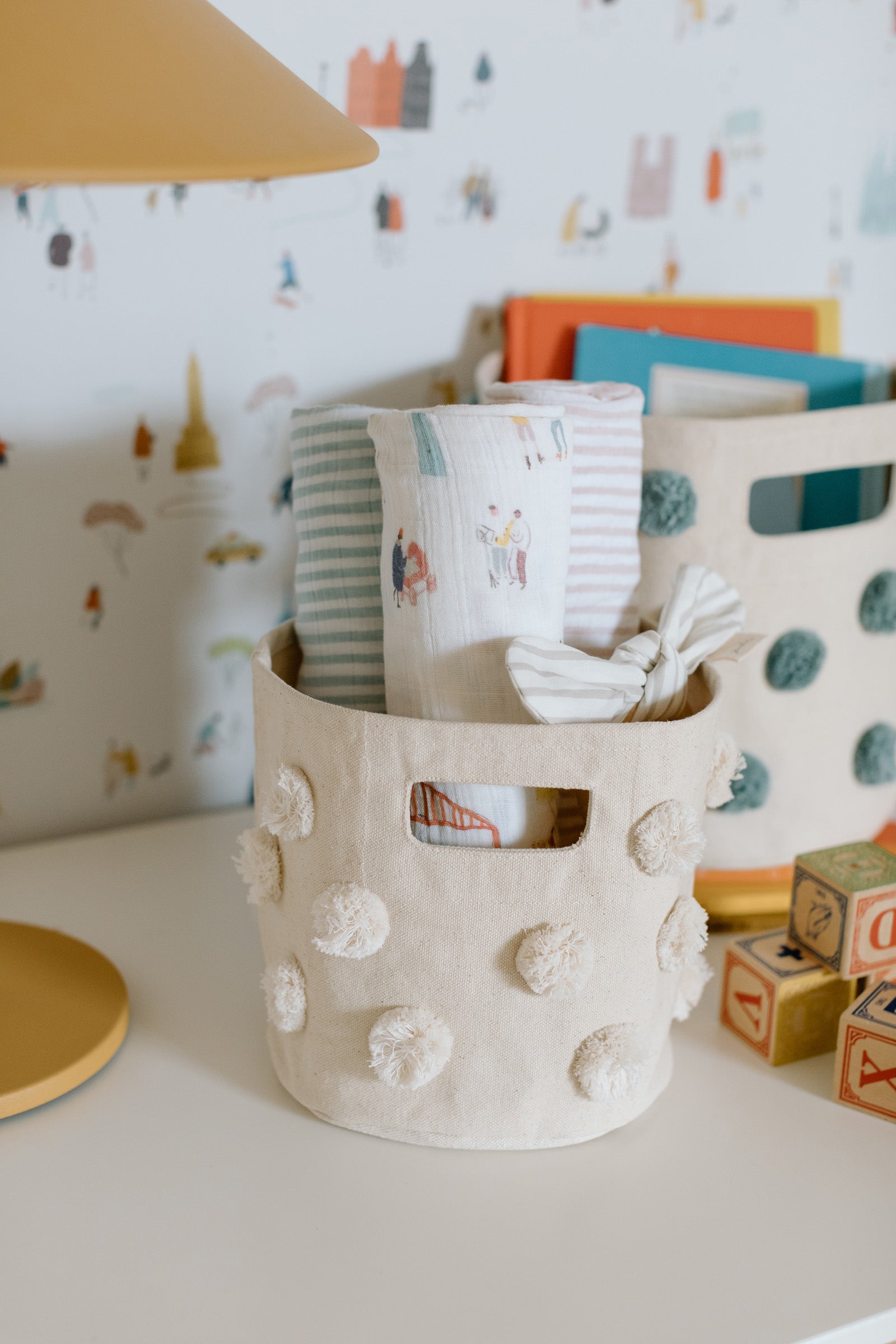 Pehr-Pom Pom Basket-Mini-Natural-2