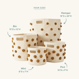 Pehr- Pom Pom Basket Mini-Dijon-4