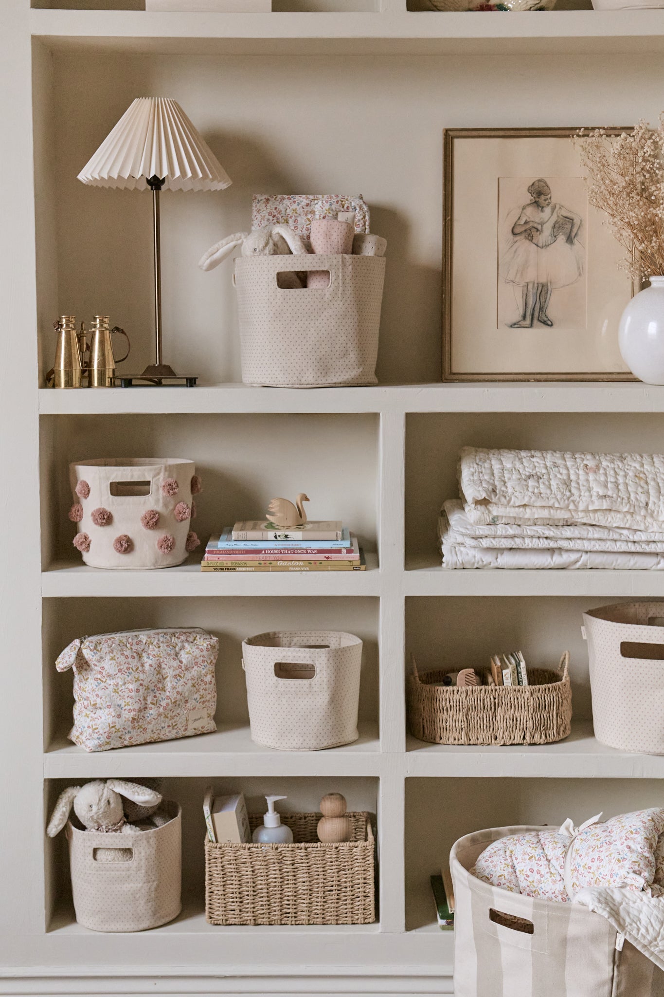 Pom Pom Basket - Mini - Rose Pink