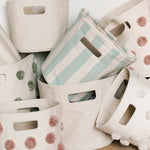 Pom Pom Basket - Mini - Sage