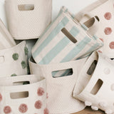 Pom Pom Basket - Mini - Sage