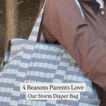 Pehr-Convertible Diaper Bag-Thistle Stripe-10