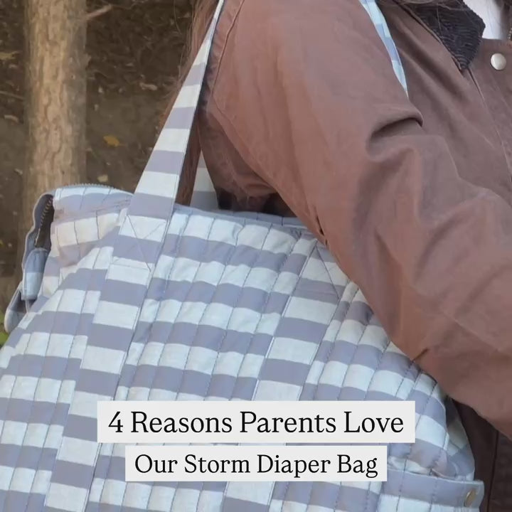 Pehr-Convertible Diaper Bag-Moss Stripe-10