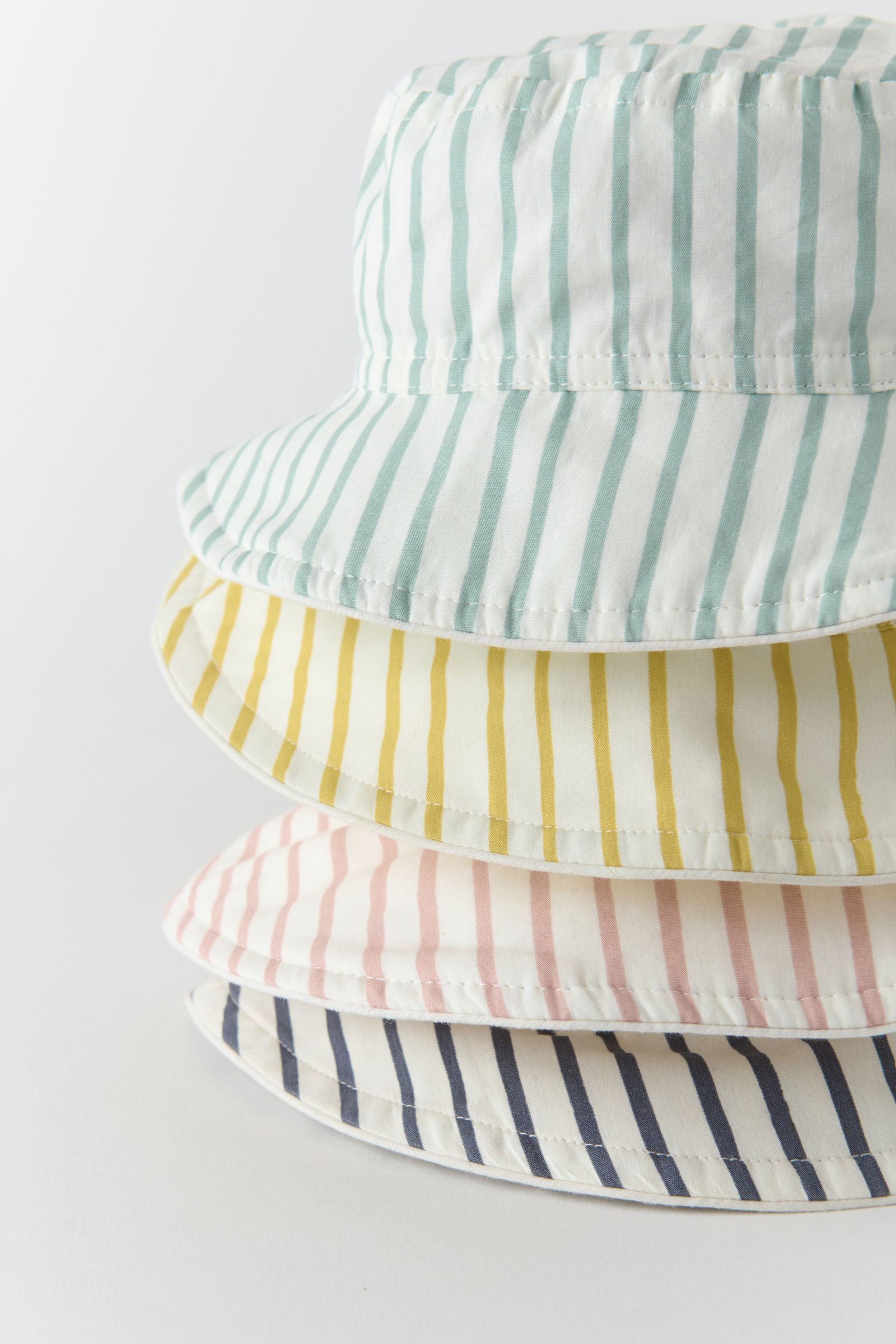 Pehr-Bucket Hat-Stripes Away Ink Blue-Toddler-4