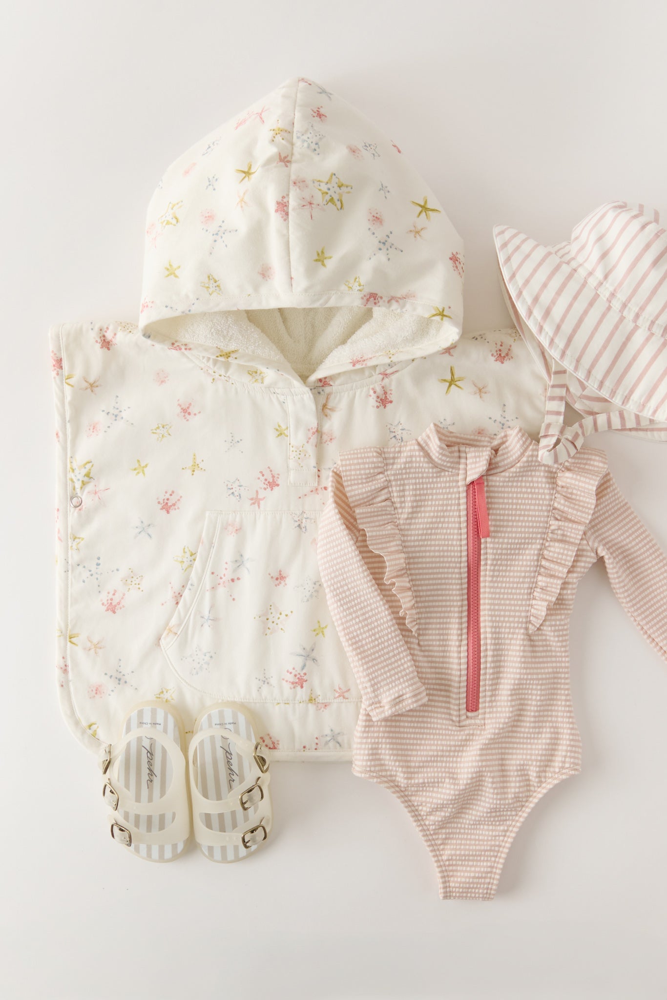Pehr-Bucket Hat-Stripes Away Peony-Baby-7