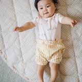 Pehr-Bloomer Short-Stripes Away Marigold-4