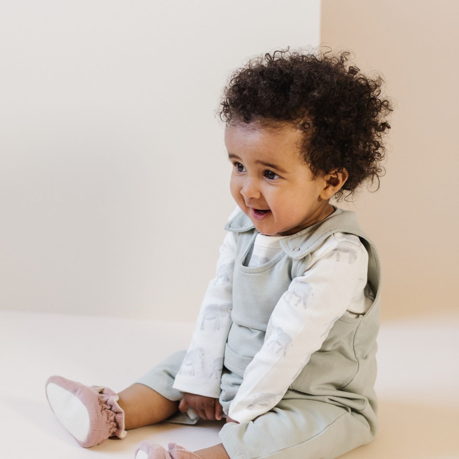 Pehr-Shoulder Snap One Piece-Follow Me Elephant-3