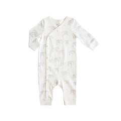 Pehr-Kimono Romper-Follow Me Elephant-1