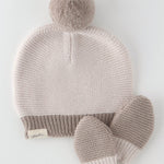 Pehr-Toddler Wool Knit Hat-Natural - Portobello-6
