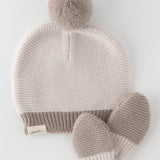 Pehr-Toddler Wool Knit Hat-Natural - Portobello-6