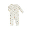 Henley Patch Pocket Romper Romper Pehr Canada Rush Hour 0 - 3 mos. 