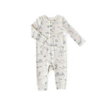 Pehr-Henley Patch Pocket Romper-Life Aquatic-1
