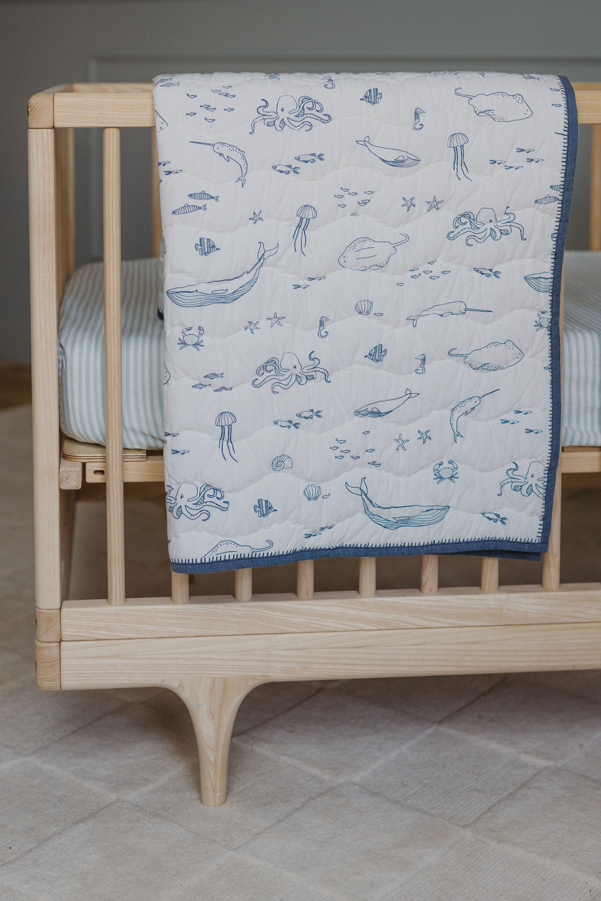 Chambray Blanket Blanket Pehr Canada   